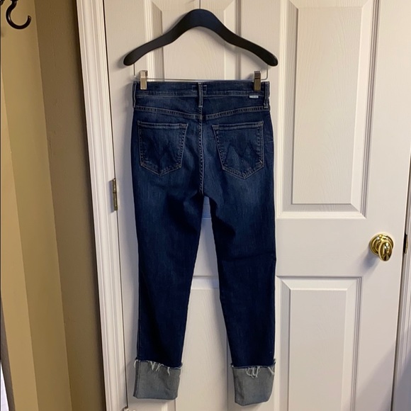 Mother The pony boy ankle Fray crop jeans - Picture 2 of 9